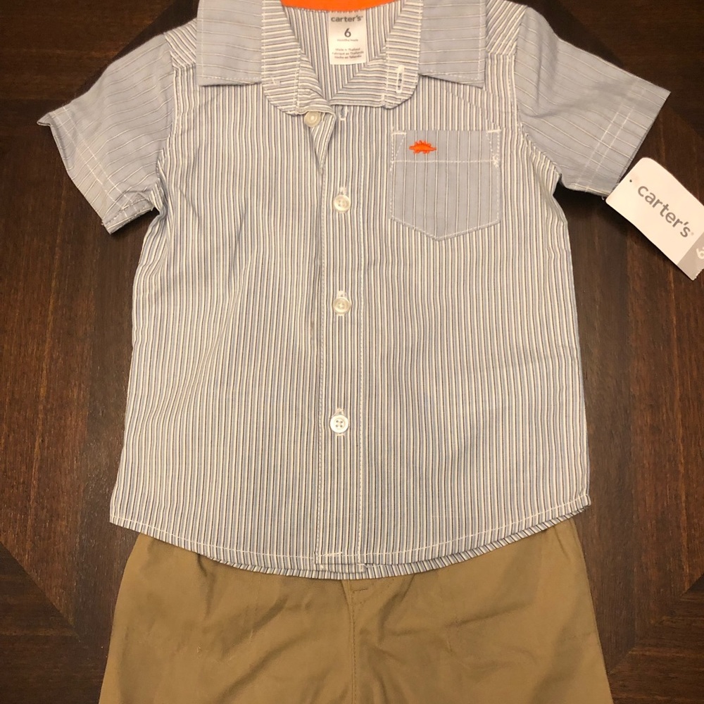 Carter’s NWT shirt and shorts set